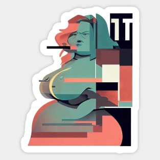 BBW big tits Sticker